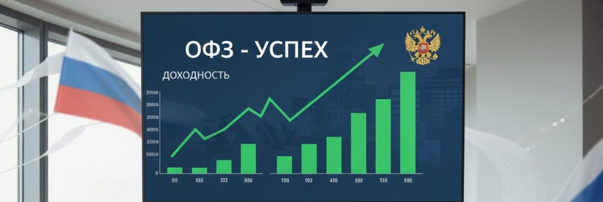 Минфин России привлёк рекордные 1,86 трлн рублей на аукционах ОФЗ